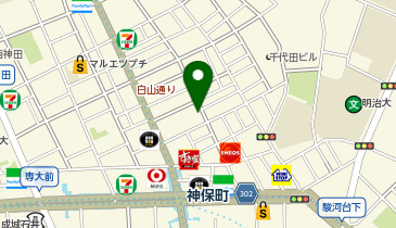 クレスト神田神保町第2の地図画像