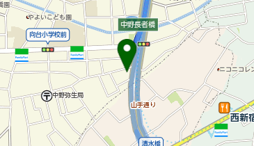 クレスト中野弥生町の地図画像