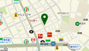 クレスト神田神保町第3の地図画像