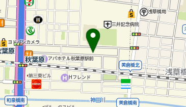 クレスト神田佐久間町の地図画像