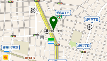 ブレイク浅草第3の地図画像