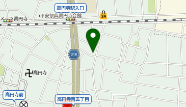 クレスト高円寺南の地図画像