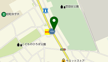 ブレイク×ザ・パーク池尻の地図画像