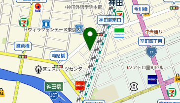 クレスト内神田の地図画像