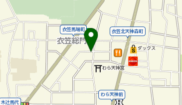ブレイクXザ・パーク金閣寺前の地図画像
