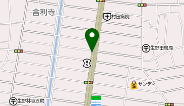 ブレイク舎利寺の地図画像
