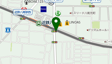 ブレイク近鉄八尾駅前の地図画像