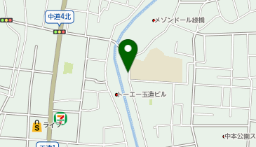 ブレイク中本の地図画像
