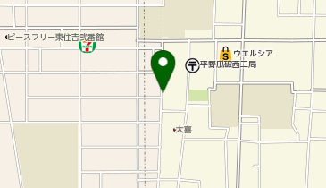 ブレイク瓜破の地図画像