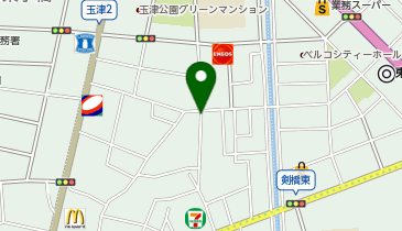ブレイク玉津の地図画像
