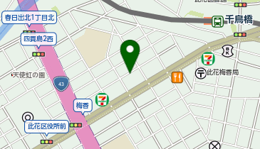 ブレイク四貫島第2の地図画像