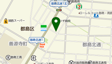 ブレイク&times;ザ・パーク都島北通の地図画像