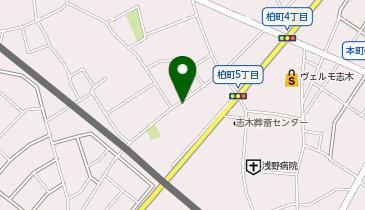 クレスト志木柏町第2の地図画像