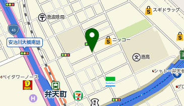 クレスト波除第2の地図画像