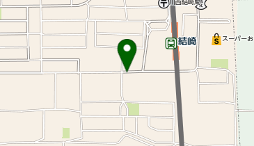 クレスト川西町結崎の地図画像