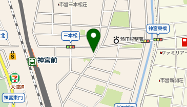 クレスト三本松町の地図画像