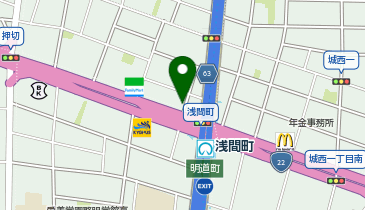 クレスト浅間町第2の地図画像