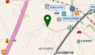 クレスト溝の口の地図画像