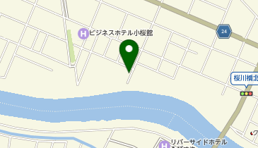 クレスト土浦桜町の地図画像