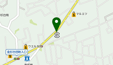クレスト金杉の地図画像