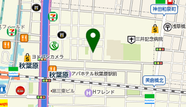 クレスト神田和泉町第2の地図画像