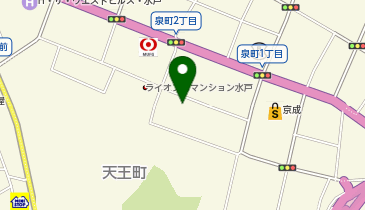 ザ・パーク水戸泉町第1の地図画像