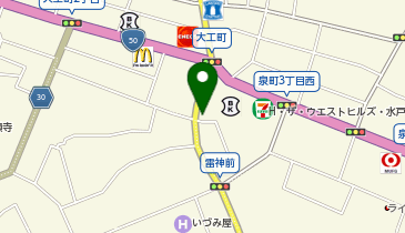 ザ・パーク大工町第2の地図画像