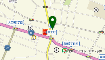 ザ・パーク大工町第3の地図画像