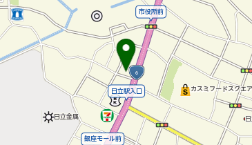 ザ・パーク日立助川町第1の地図画像