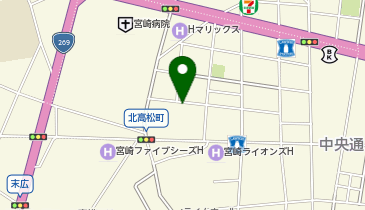 ザ・パーク千草町第1の地図画像