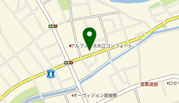 ザ・パーク大江1丁目の地図画像