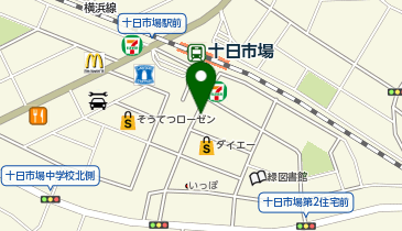 ザ・パーク十日市場の地図画像