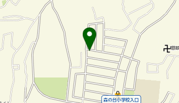 ザ・パーク森の台の地図画像