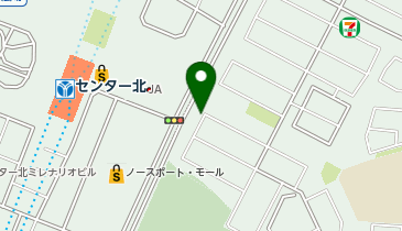 ザ・パークセンター北の地図画像