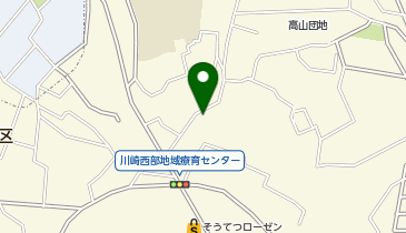 ザ・パーク宮前区平の地図画像