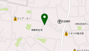 ザ・パーク西新井の地図画像