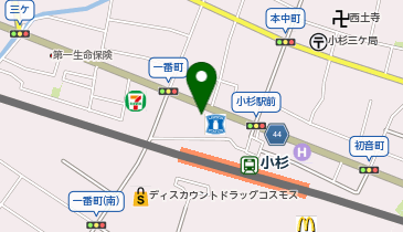 ザ・パーク小杉駅前の地図画像