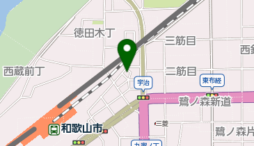 ザ・パーク和歌山市駅前の地図画像