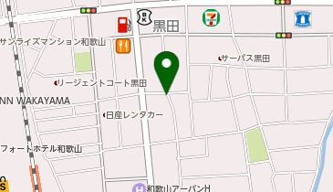 ザ・パーク和歌山黒田の地図画像