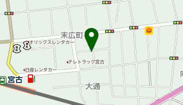 ザ・パーク宮古大通4丁目の地図画像