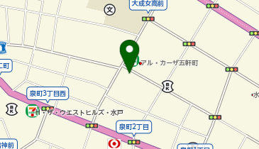 ザ・パーク水戸泉町第2の地図画像