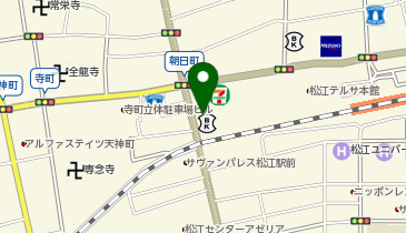 ザ・パーク松江朝日町の地図画像