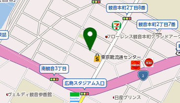 ザ・パーク南観音町第1の地図画像