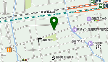 ザ・パーク掛川駅南第1の地図画像
