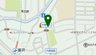 ザ・パーク仙台富沢第1の地図画像