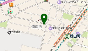 ザ・パーク新白河第2の地図画像