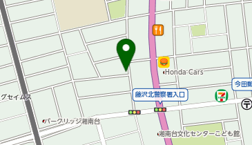 ザ・パーク藤沢湘南台の地図画像