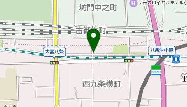 ザ・パーク京都駅西の地図画像