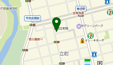 ザ・パーク仙台立町第1の地図画像