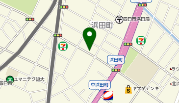 ザ・パーク四日市市浜田町の地図画像